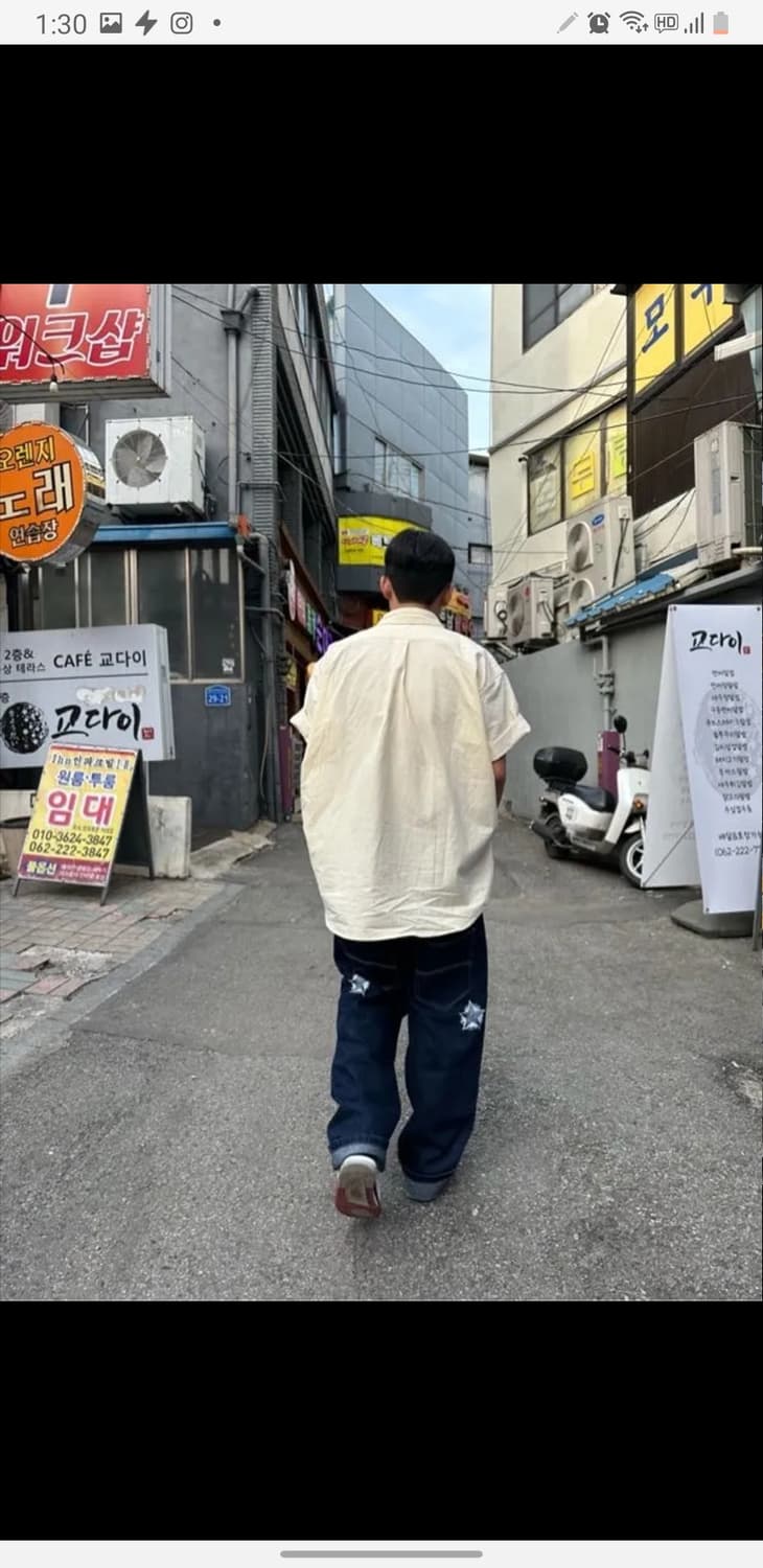 XTONZ 엑스톤즈 XP149 와이드 데님 팬츠 상품이미지3