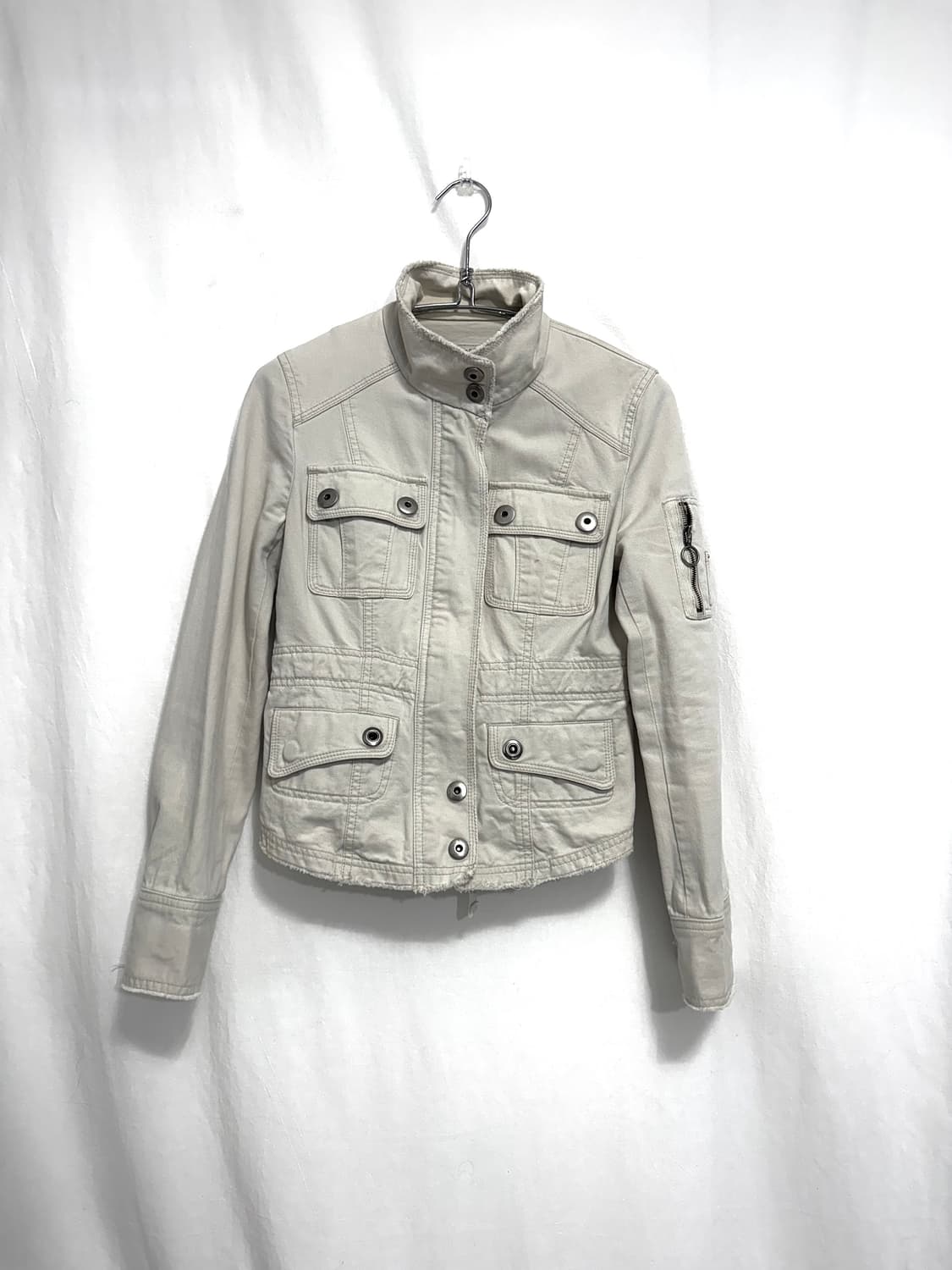 Ivory cotton jacket 상품이미지1