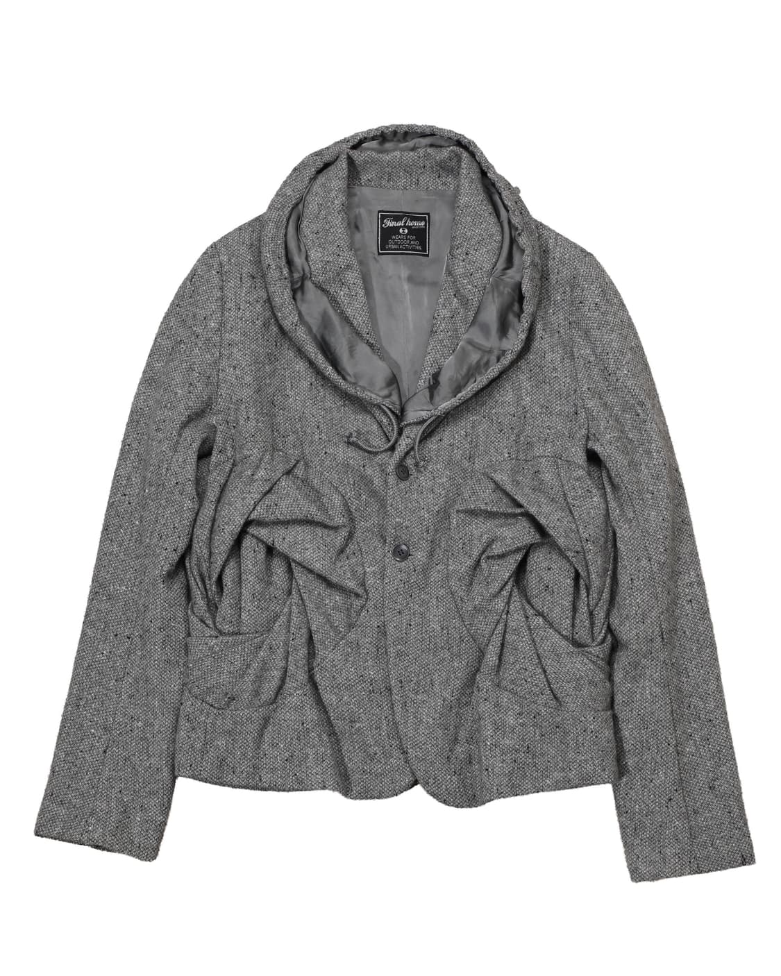 Final Home 00s Grey Gathered Pocket JKT 상품이미지1