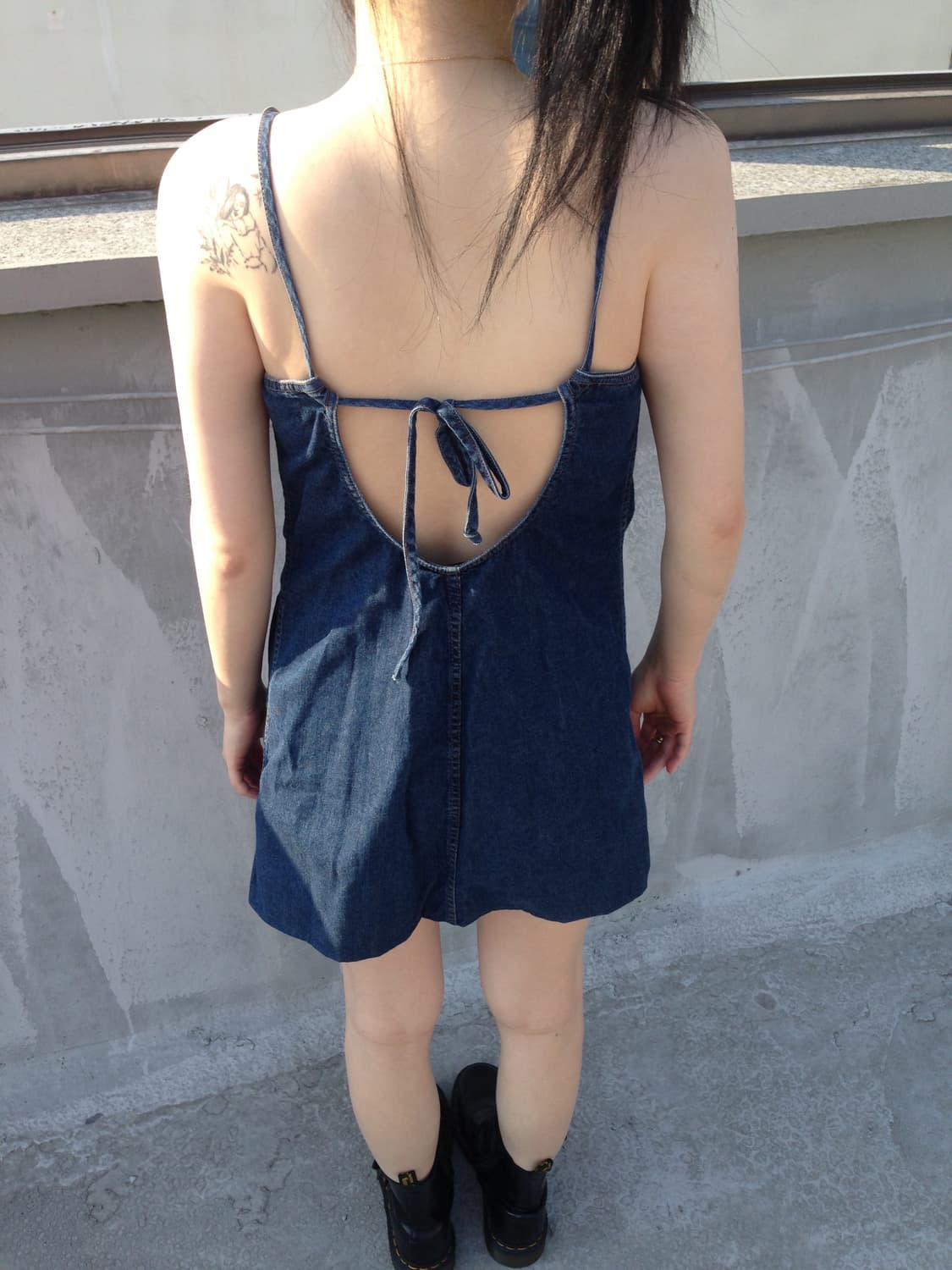 Vintage denim dress 상품이미지4