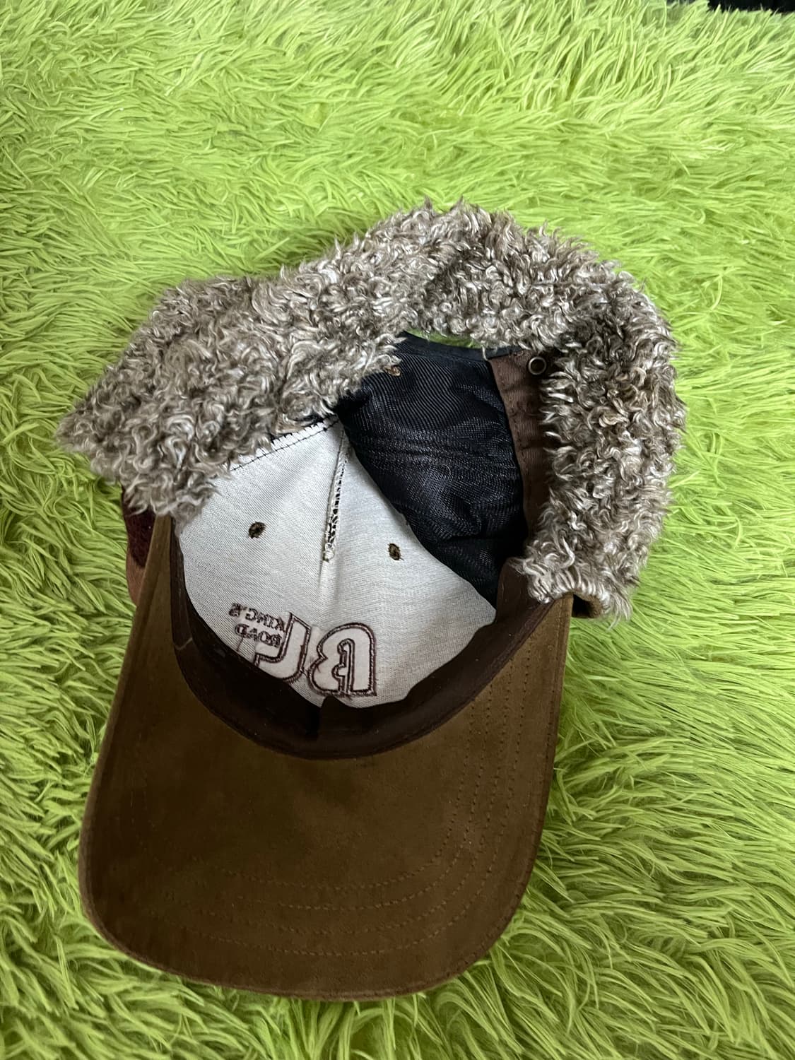 빈티지 털 군밤 모자 상품이미지3