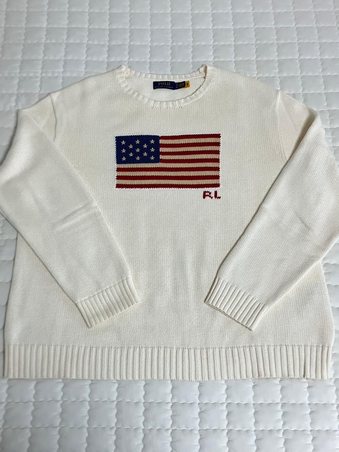 폴로랄프로렌 아이코닉 플래그 스웨터 XXL  상품이미지1