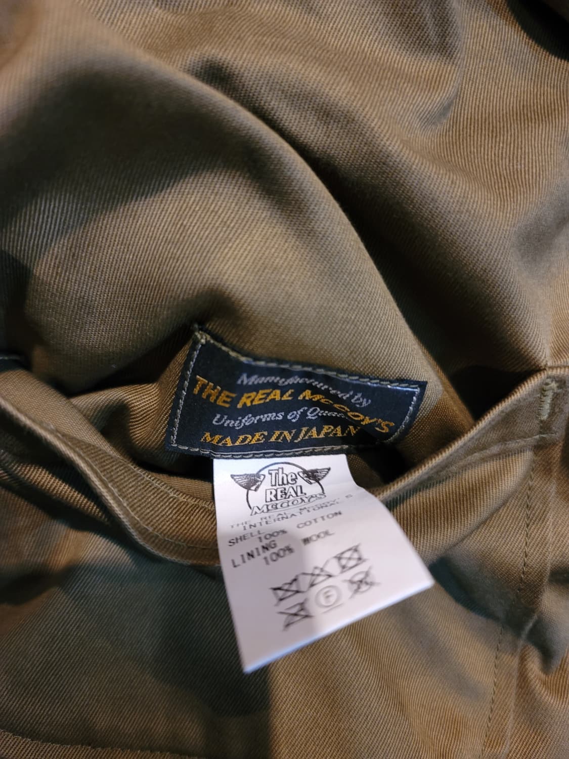 리얼맥코이 1세대 탱커 자켓  상품이미지5