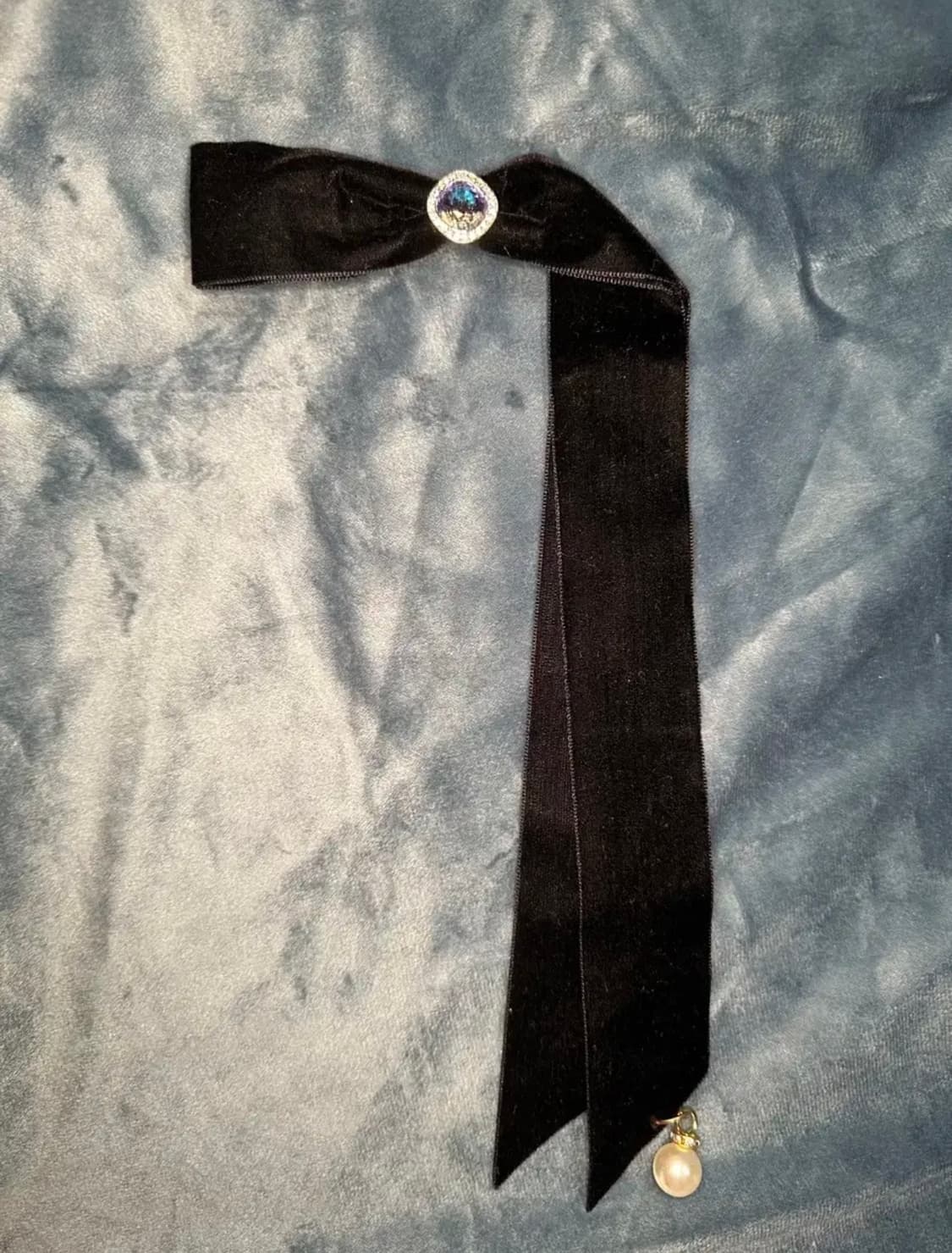 스왈스톤 벨벳 헤어핀 상품이미지1