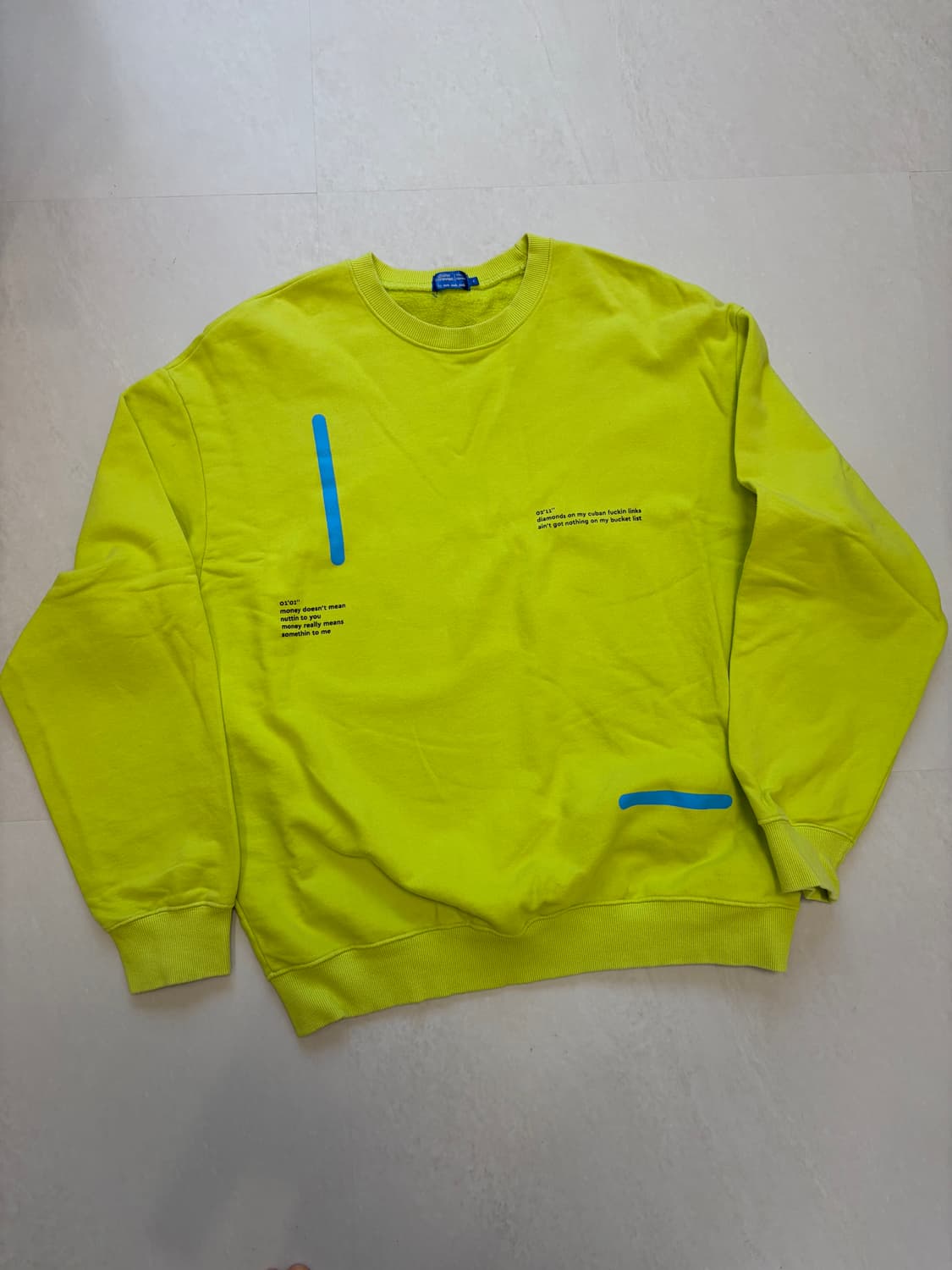 glow forever 더콰이엇 머천 맨투맨 상품이미지2