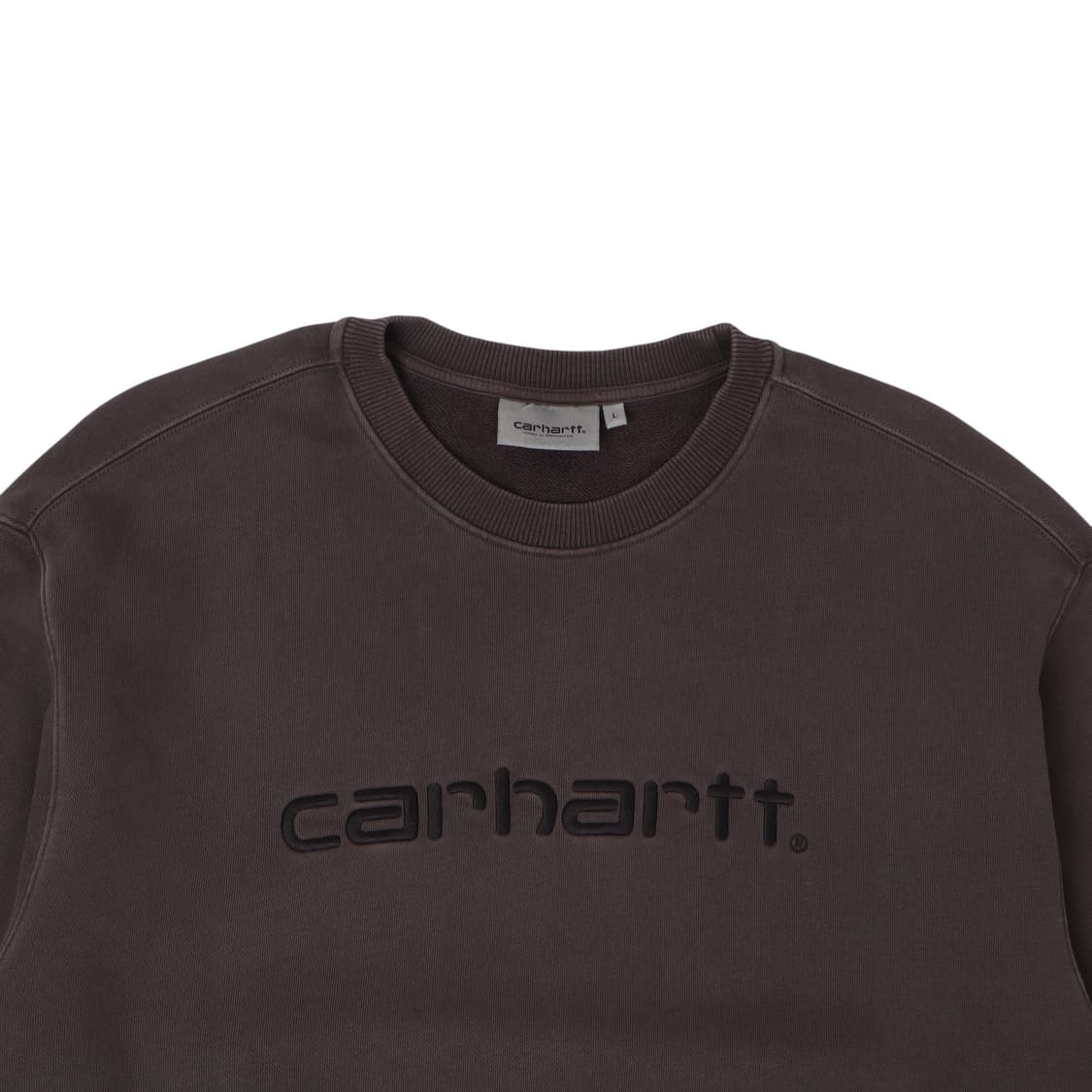 칼하트 피그먼트 로고 스웻셔츠 상품이미지2