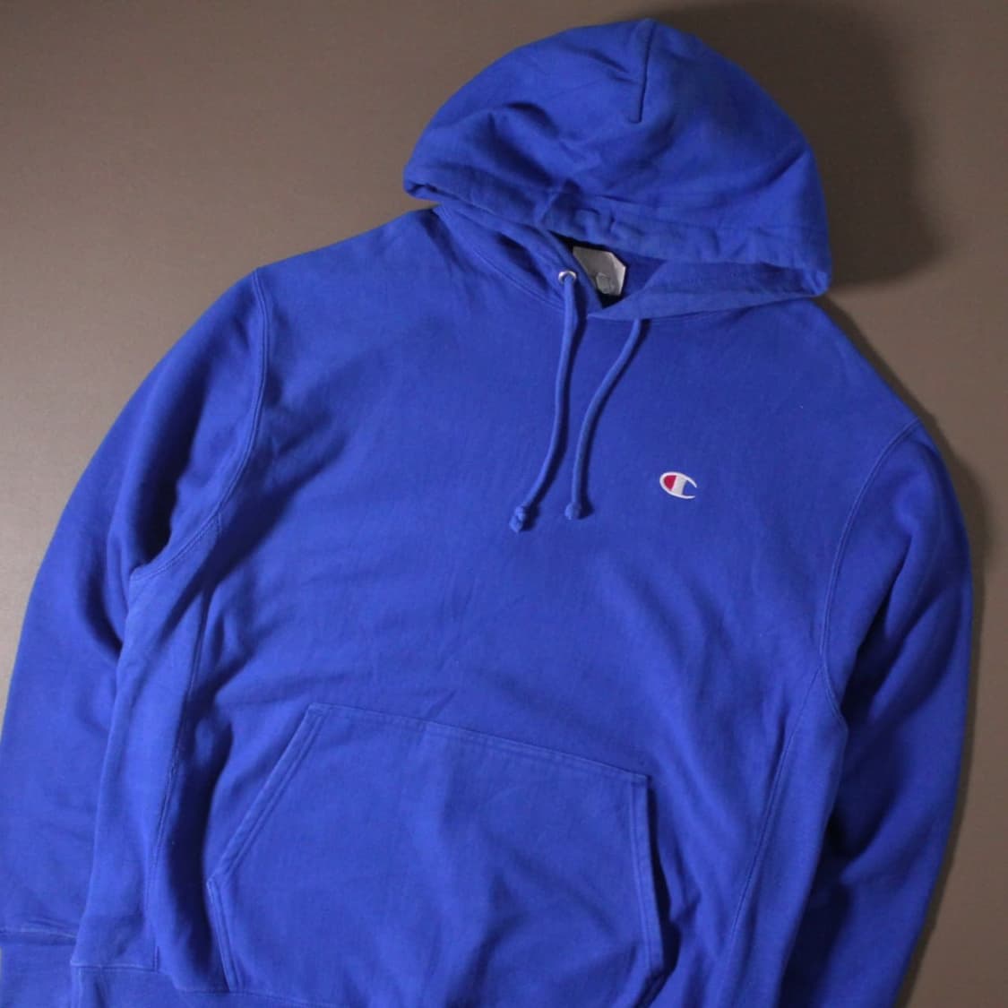 Champion 챔피온 블루 기모 후드티  상품이미지2