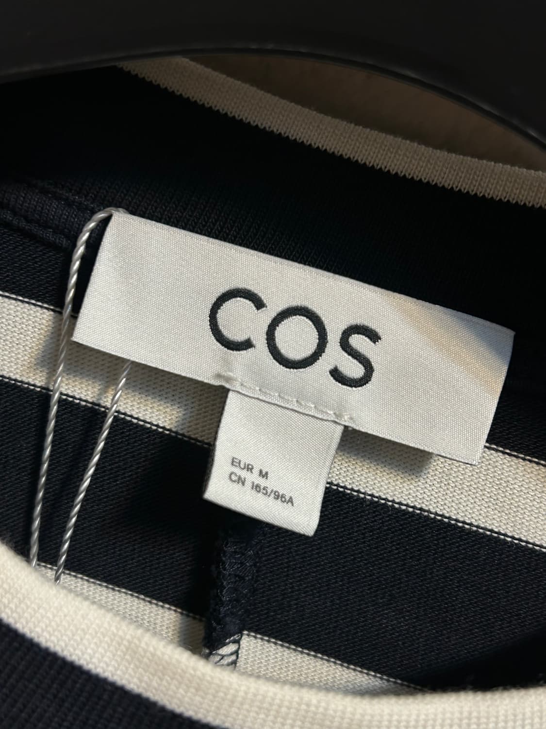 코스 롱 스트라이프 레글런 원피스 상품이미지7