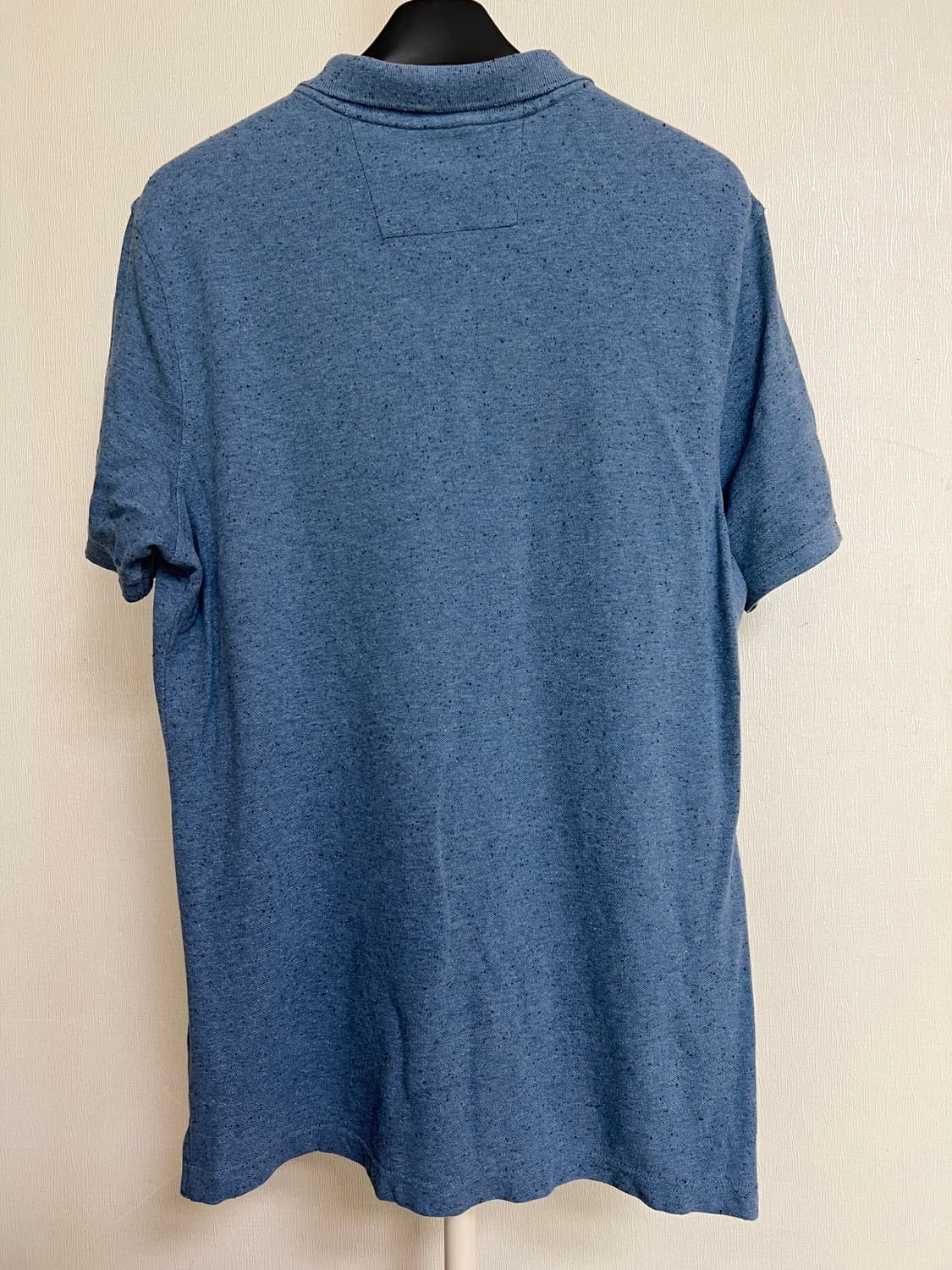 바나나 리퍼블릭 자수 로고 피케 셔츠 블루 상품이미지5