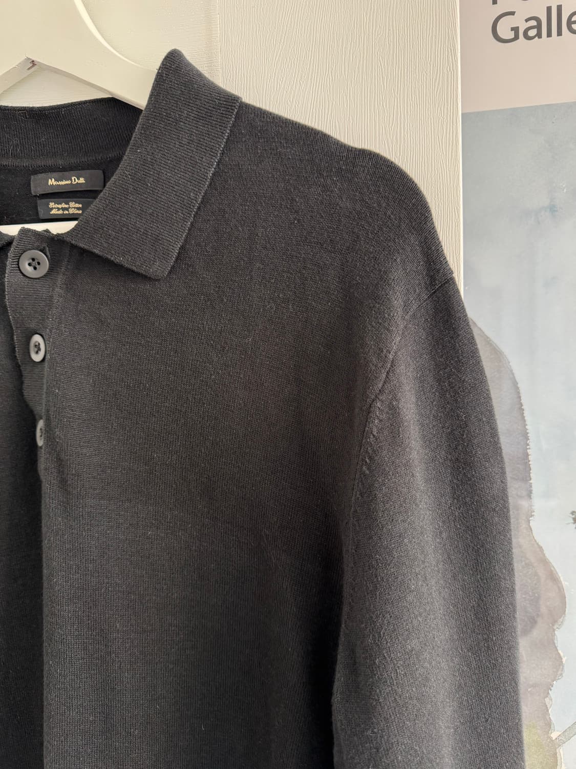 [Massimo Dutti] 마시모두띠 남성 긴팔 카라 니트 XL 상품이미지3