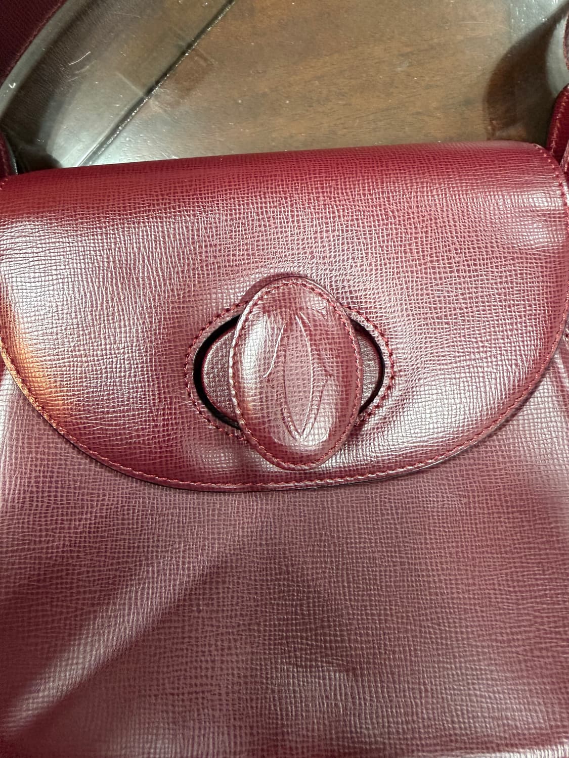 까르띠에 정품 머스트 버건디 숄더백 싸게 팝니다.!!! 상품이미지2