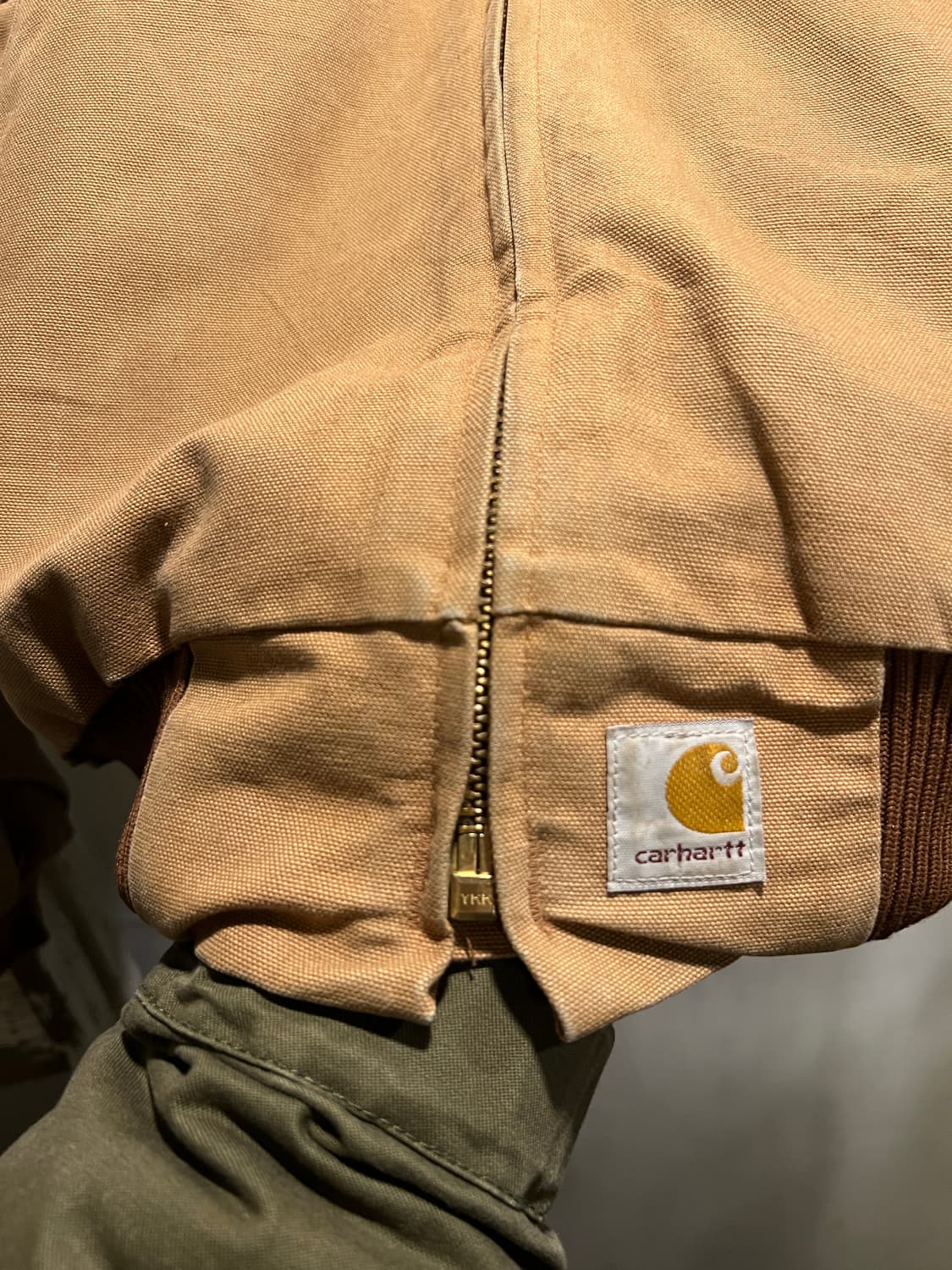 [XL]칼하트 Made in USA J13 산타페 브라운 워크 자켓 상품이미지6