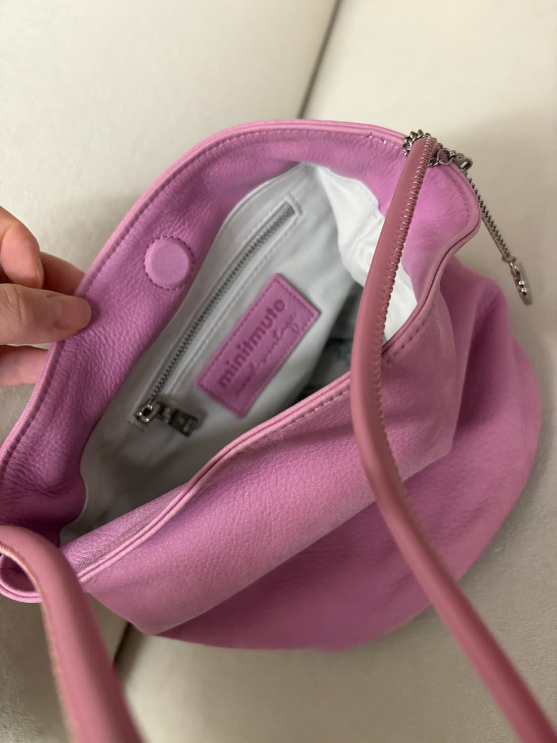 미닛뮤트 토보백 누벅핑크(limited) 상품이미지3