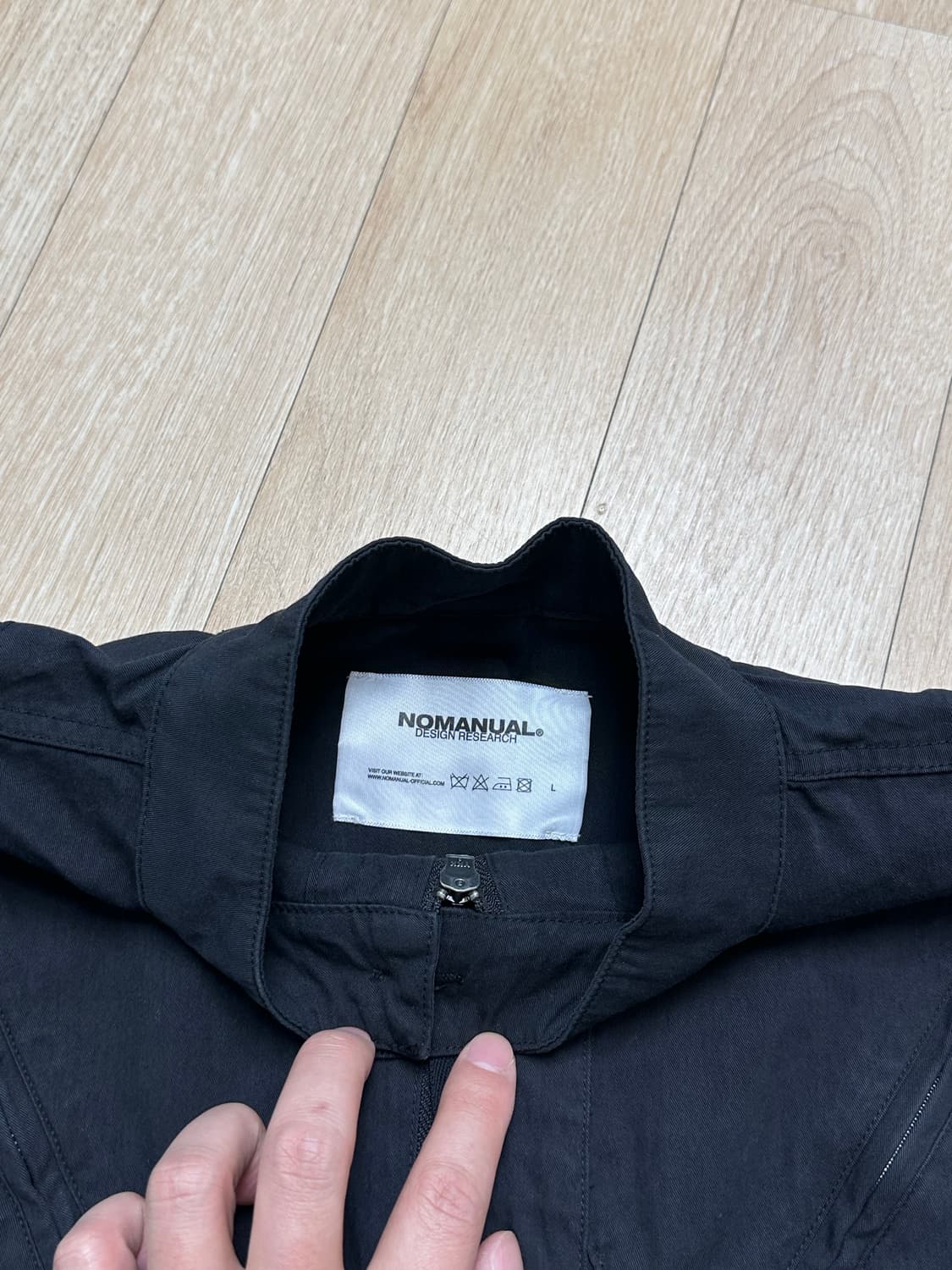 [L] 노매뉴얼 슬래시 지퍼 자켓 상품이미지5