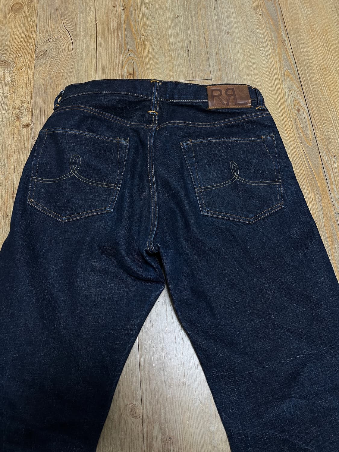 택포30) RRL 더블알엘 빈티지 파이브포켓 30x30 원워시 셀비지진 상품이미지3