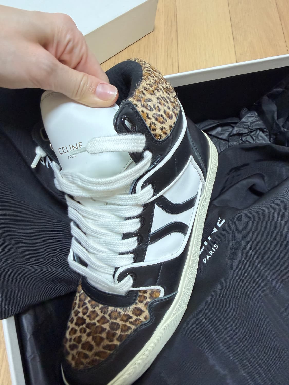 셀린느 하이탑 레오파드 36반 상품이미지3