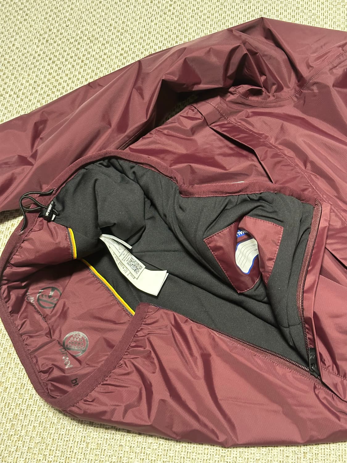 새상품) kway 까웨 패디드 아노락 상품이미지6