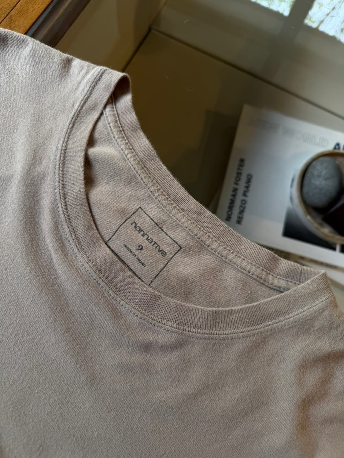 논네이티브 크루넥 티셔츠 100 상품이미지6