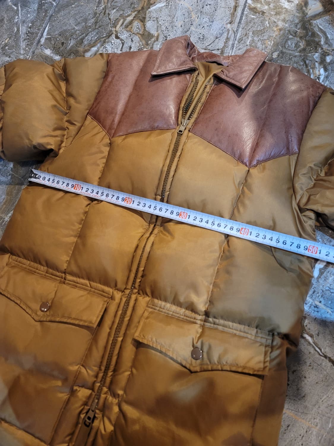 웨어하우스 요크 다운 패딩 상품이미지5