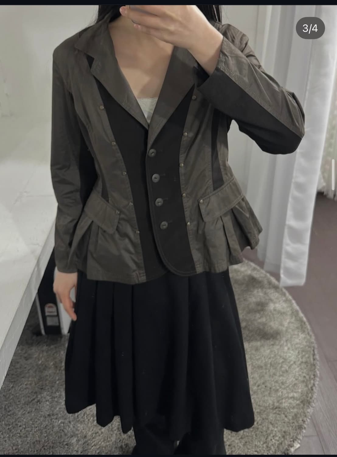 Respigh stud design jacket 상품이미지2