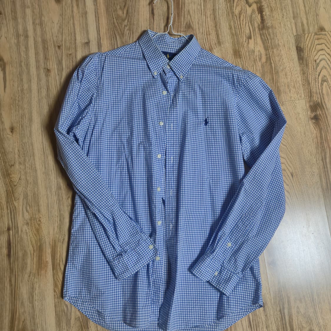 폴로 랄프로렌 커스컴핏 포플린 셔츠 블루 L 사이즈 상품이미지2