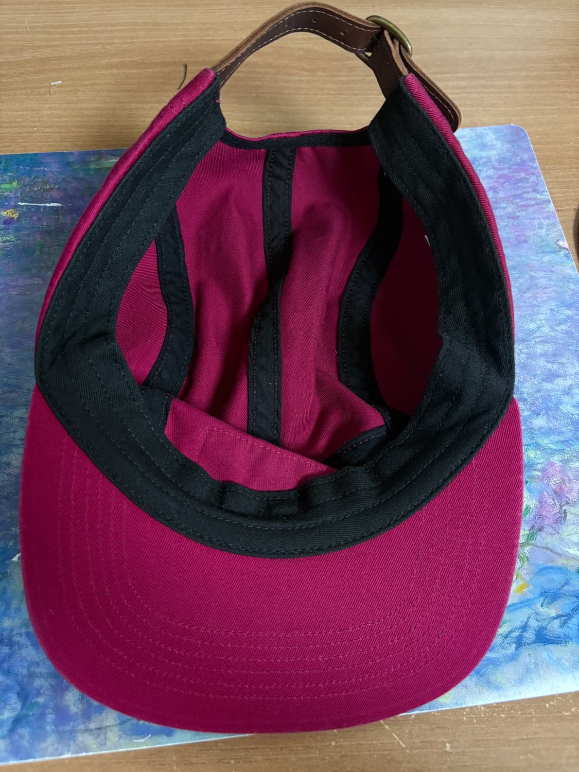 슈프림 캠프캡 마젠타 24FW (영국 구매) 상품이미지5