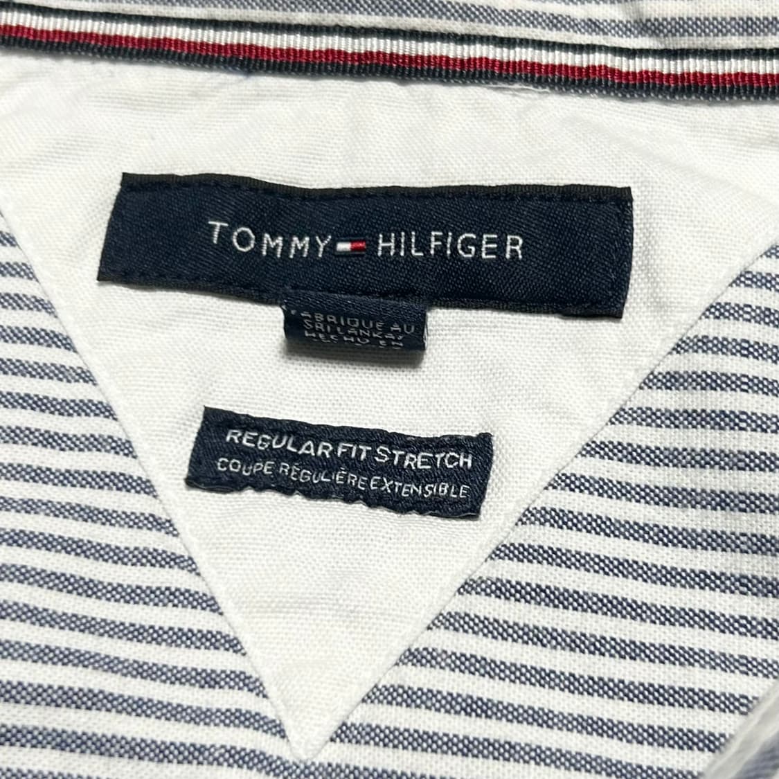[XXL] Tommy 티미힐피거 옥스퍼드 스트라이프 셔츠 상품이미지4