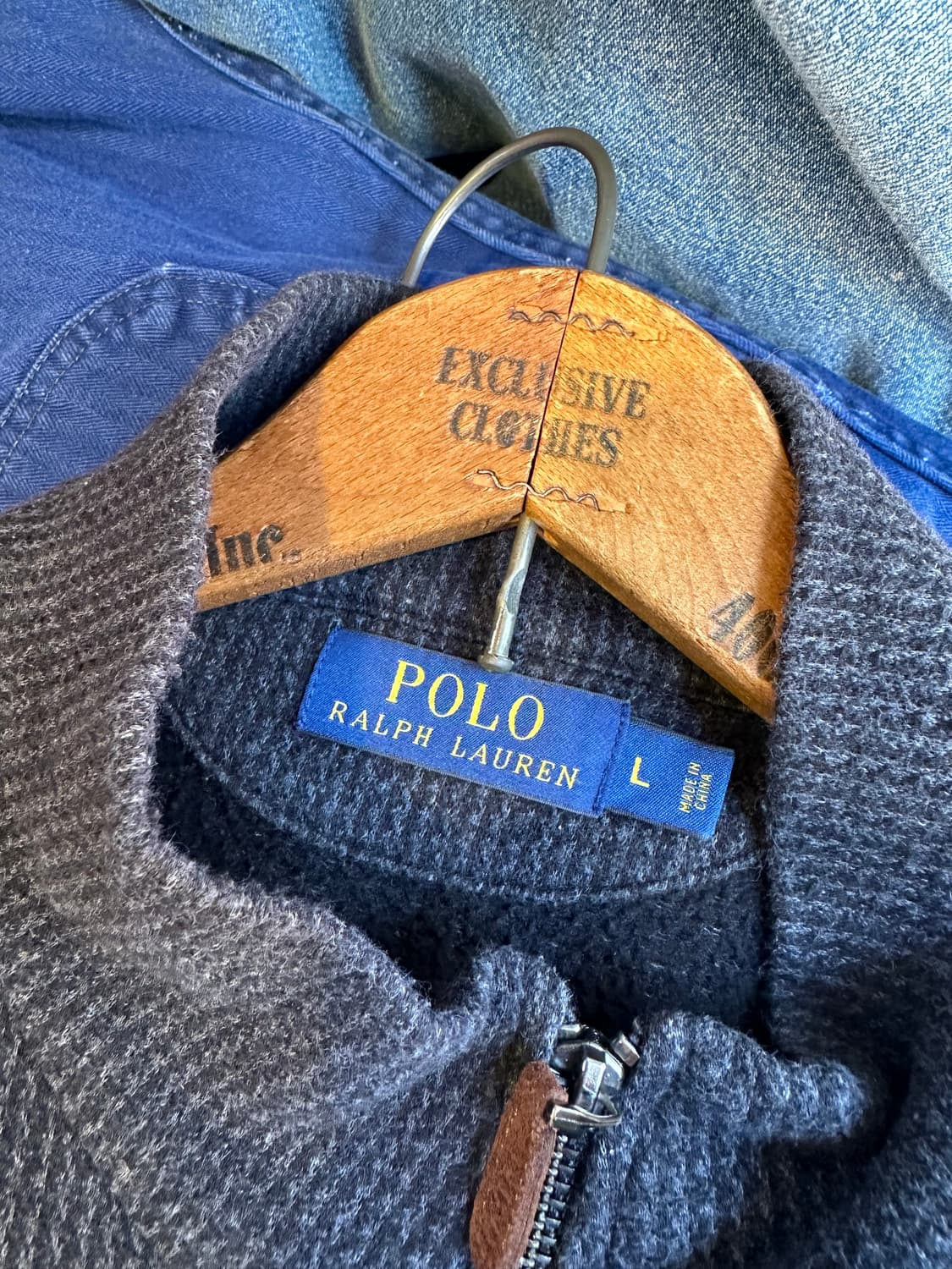 폴로 랄프로렌 코튼 집 스웨터 상품이미지8