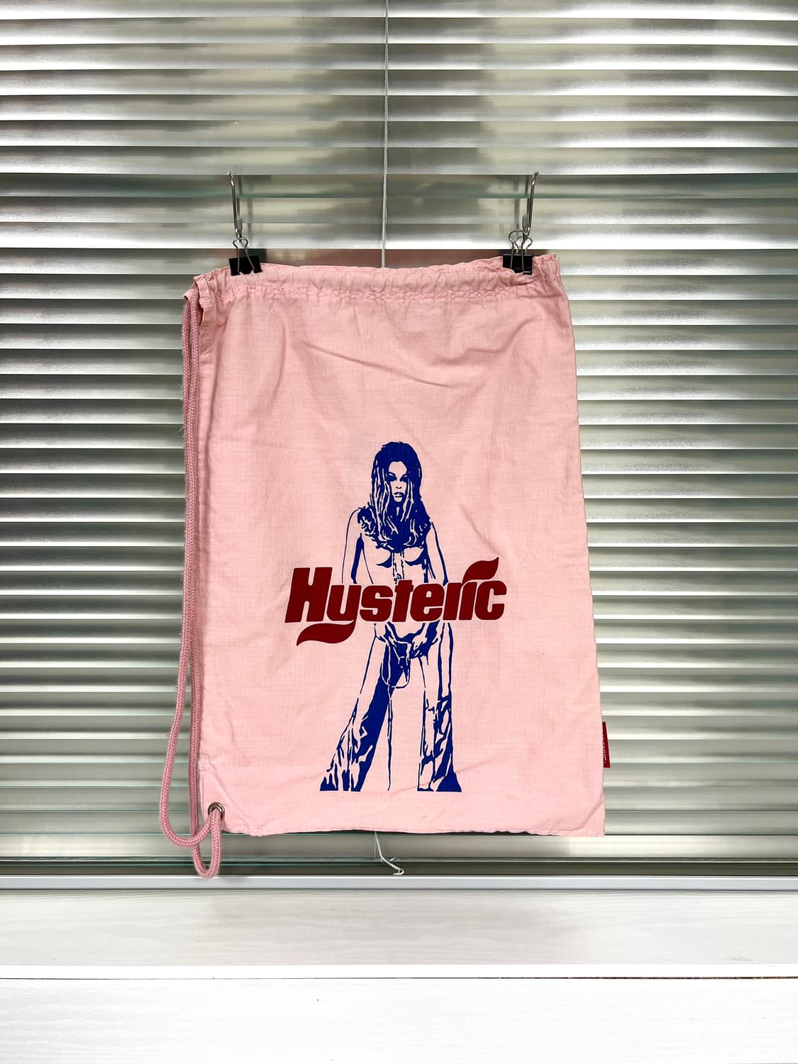 HYSTERIC GLAMOUR-DRAWSTRING BAG (Pink) 상품이미지3