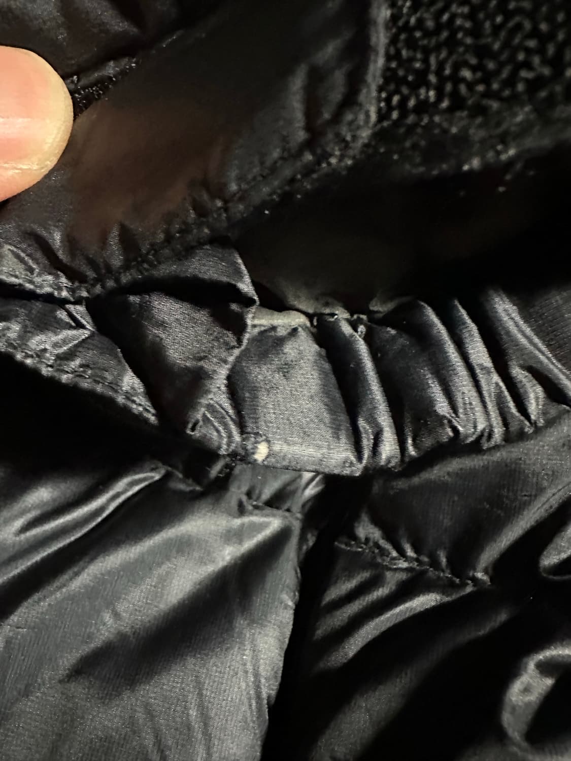 몽벨 ex900 퍼텍스 퀀텀 패딩 블랙 xl 상품이미지3