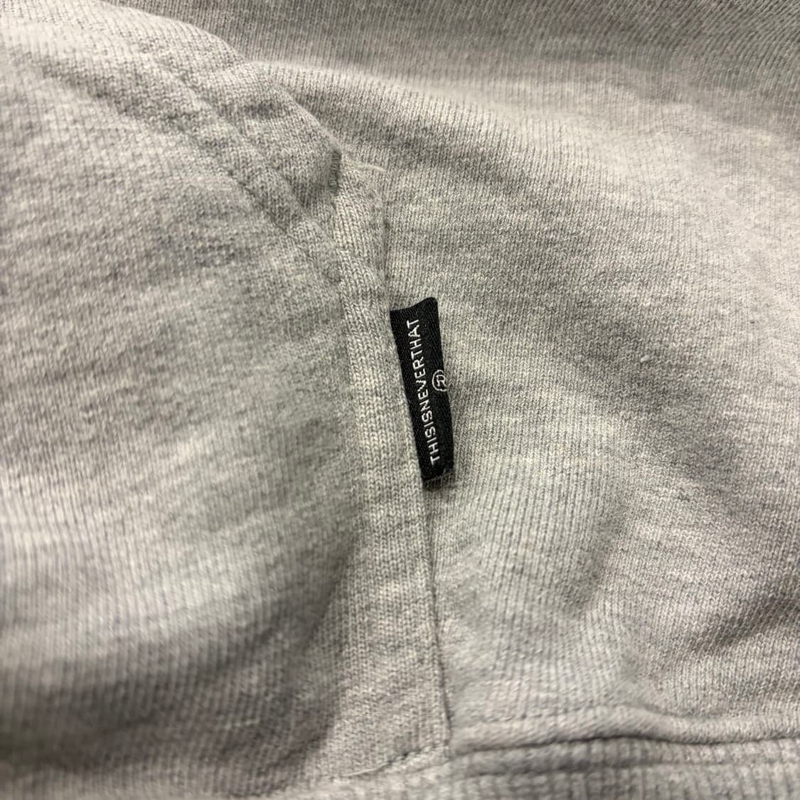 [XL] 디스이즈네버댓 그레이 후드집업 B440 상품이미지7