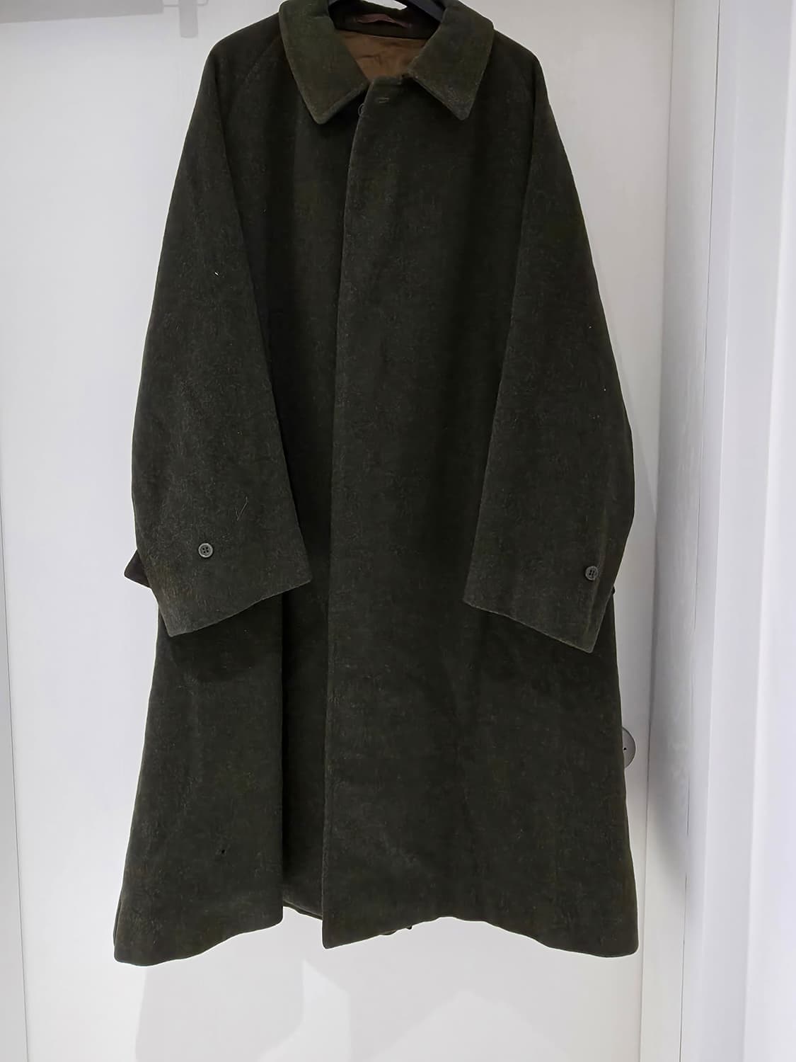 버버리 원패널 로덴&알파카 코트 상품이미지1