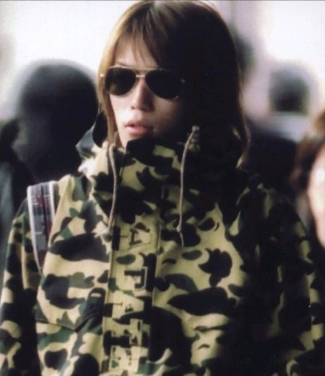 90's 베이프 BAPE OG 황계 카모 스노우 파카 L 정품 상품이미지8