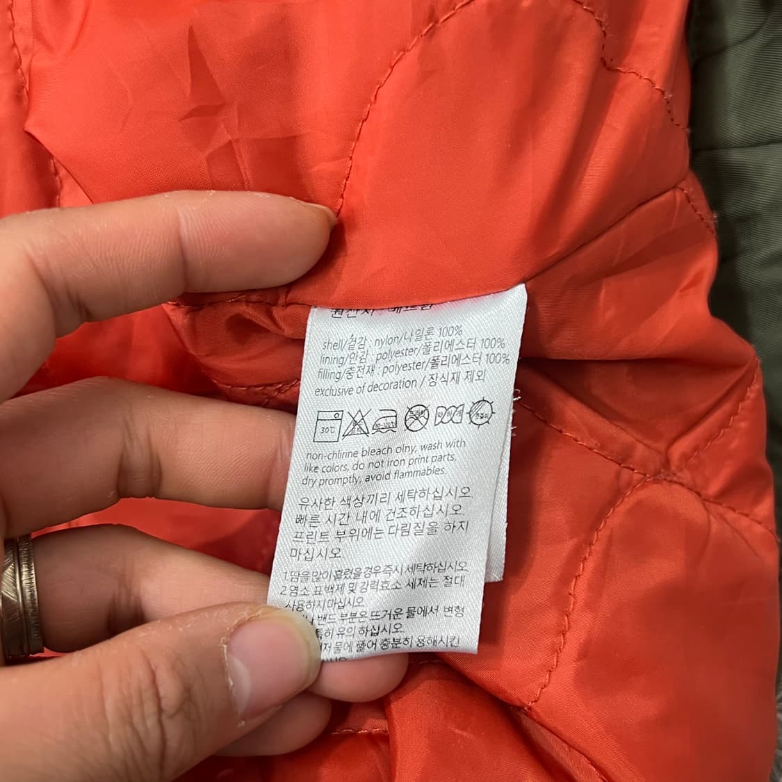 [우먼105] 캘빈클라인 롱자켓 상품이미지4