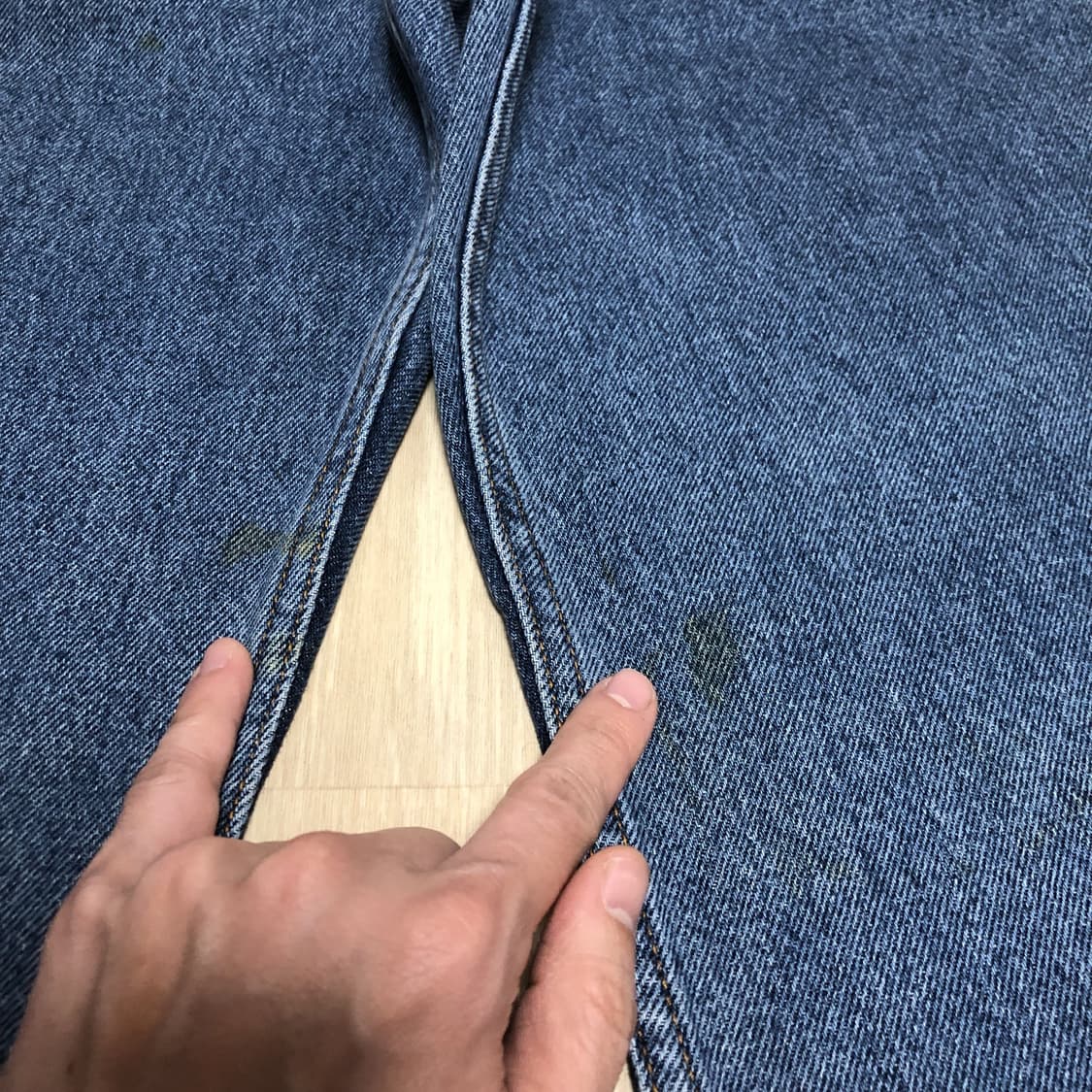 (31) 00's 리바이스 Levi's 505 레귤러핏 연청 워시드 데님 상품이미지2