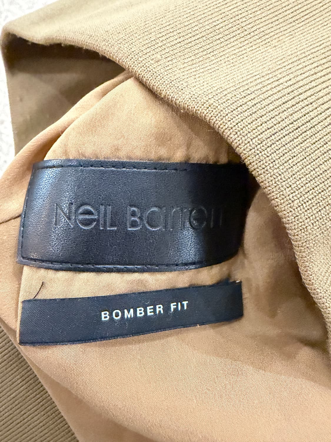 닐바렛 스웨이드 패치 블루종 자켓 상품이미지5