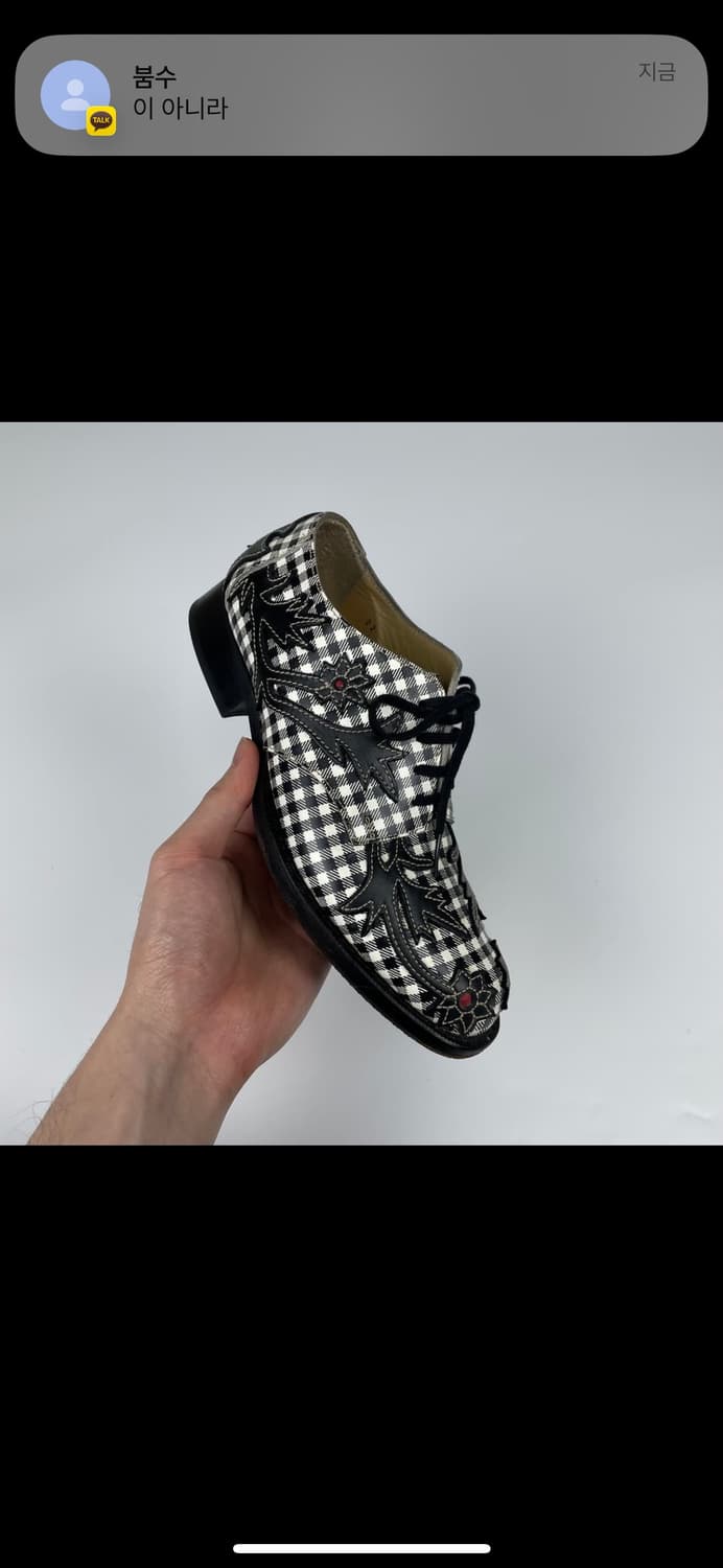 빈티지 꼼데가르송 플라워슈즈 235 상품이미지3