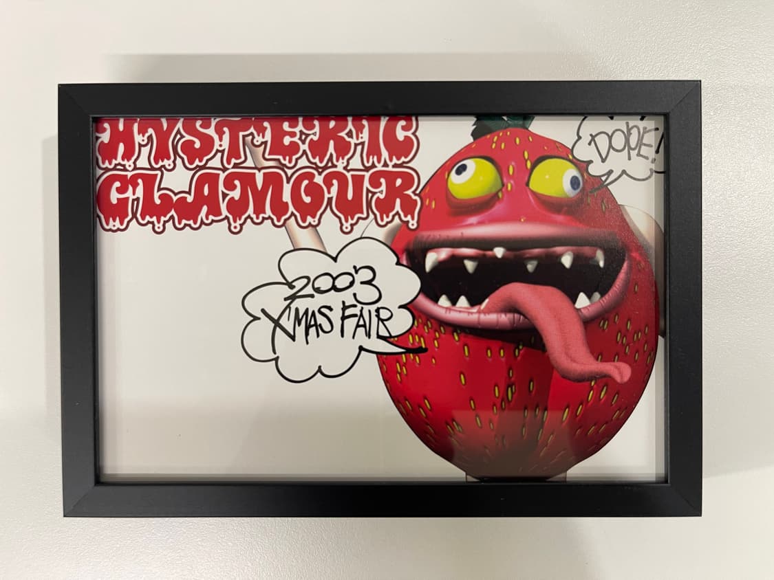 히스테릭글래머 한정판 아트 포토 5번 AD2007 HYSTERIC 상품이미지1