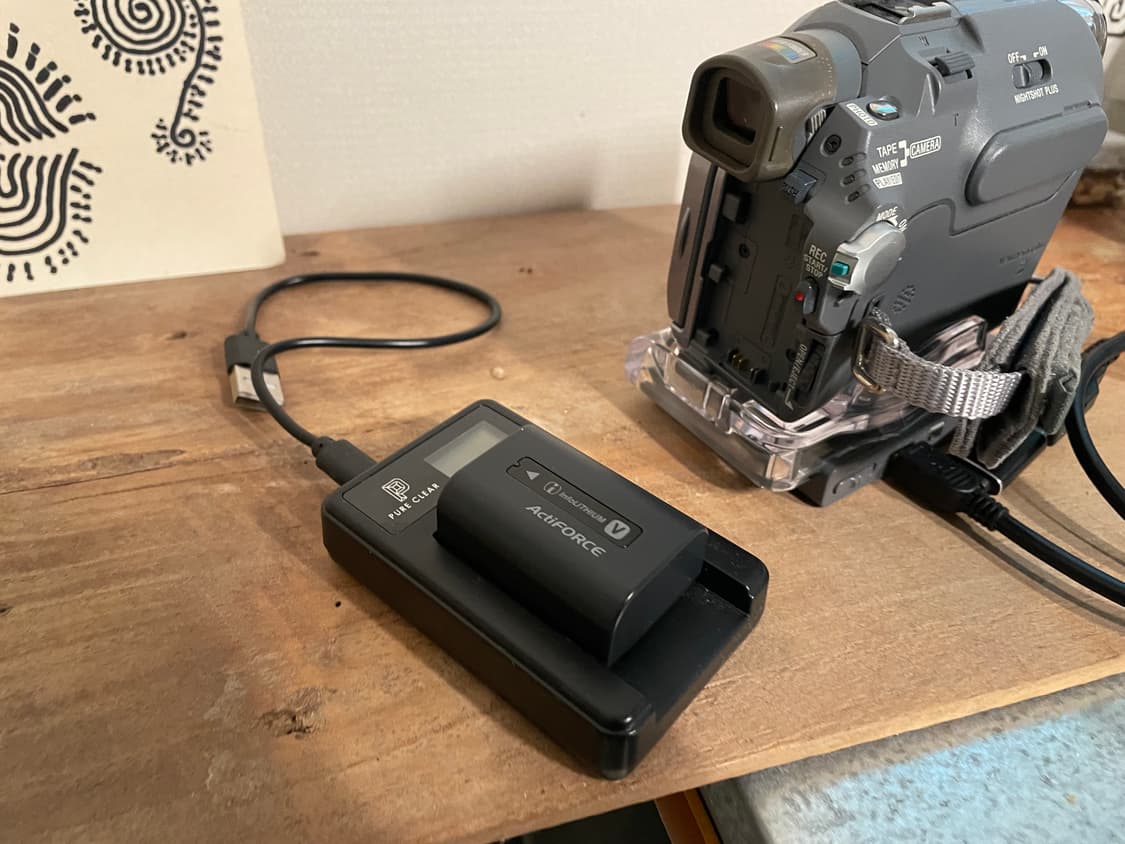 소니 DCR-HC42 빈티지 캠코더 상품이미지4