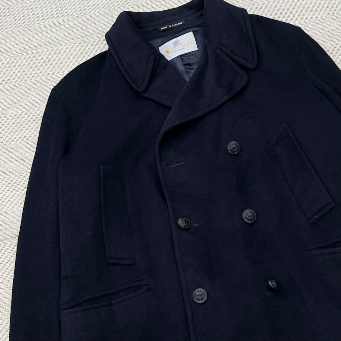 아쿠아스큐텀 x몽고메리 더블 코트 r2696 상품이미지3