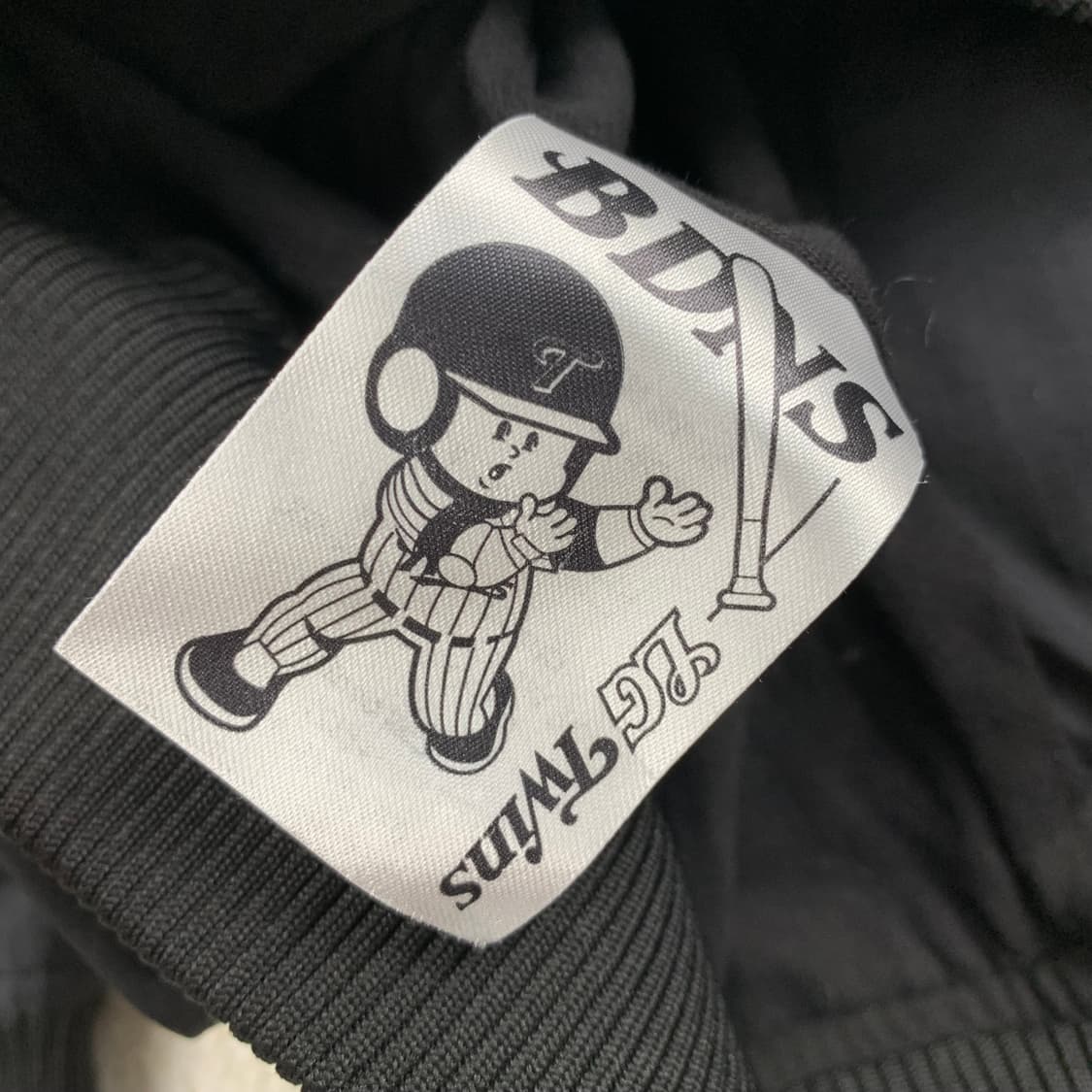 LG트윈스 x 빠더너스 덕아웃 자켓 블랙 (데드스탁) 상품이미지5