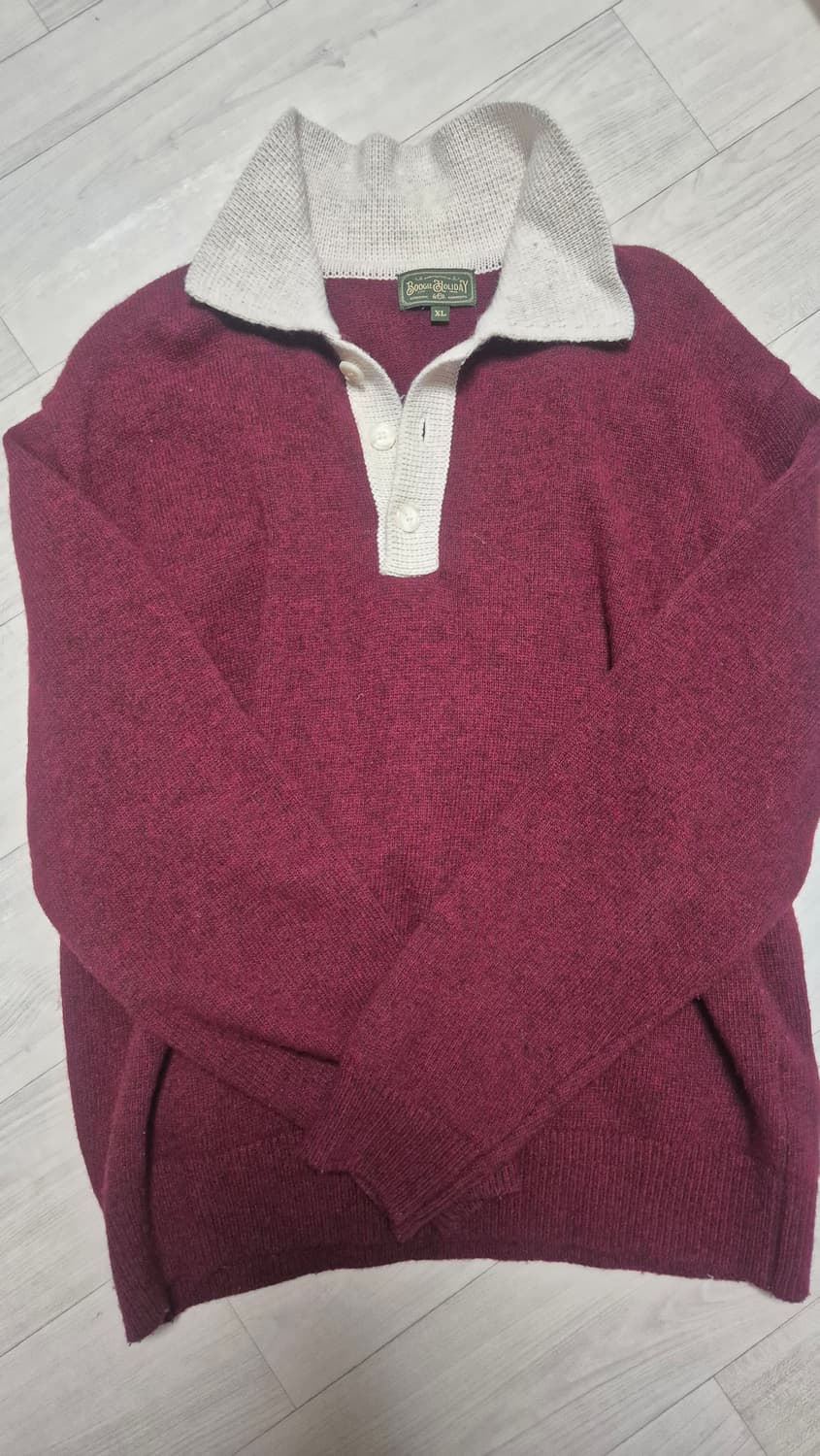 부기홀리데이 니트 럭비셔츠 상품이미지1