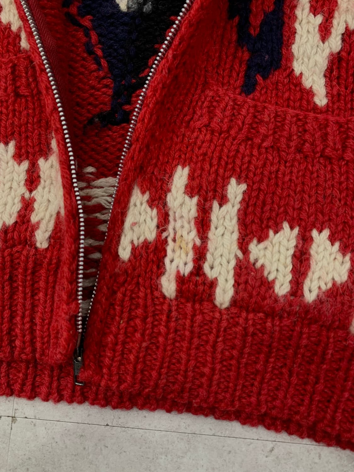 American vintage 나바호 코위찬 집업 상품이미지3