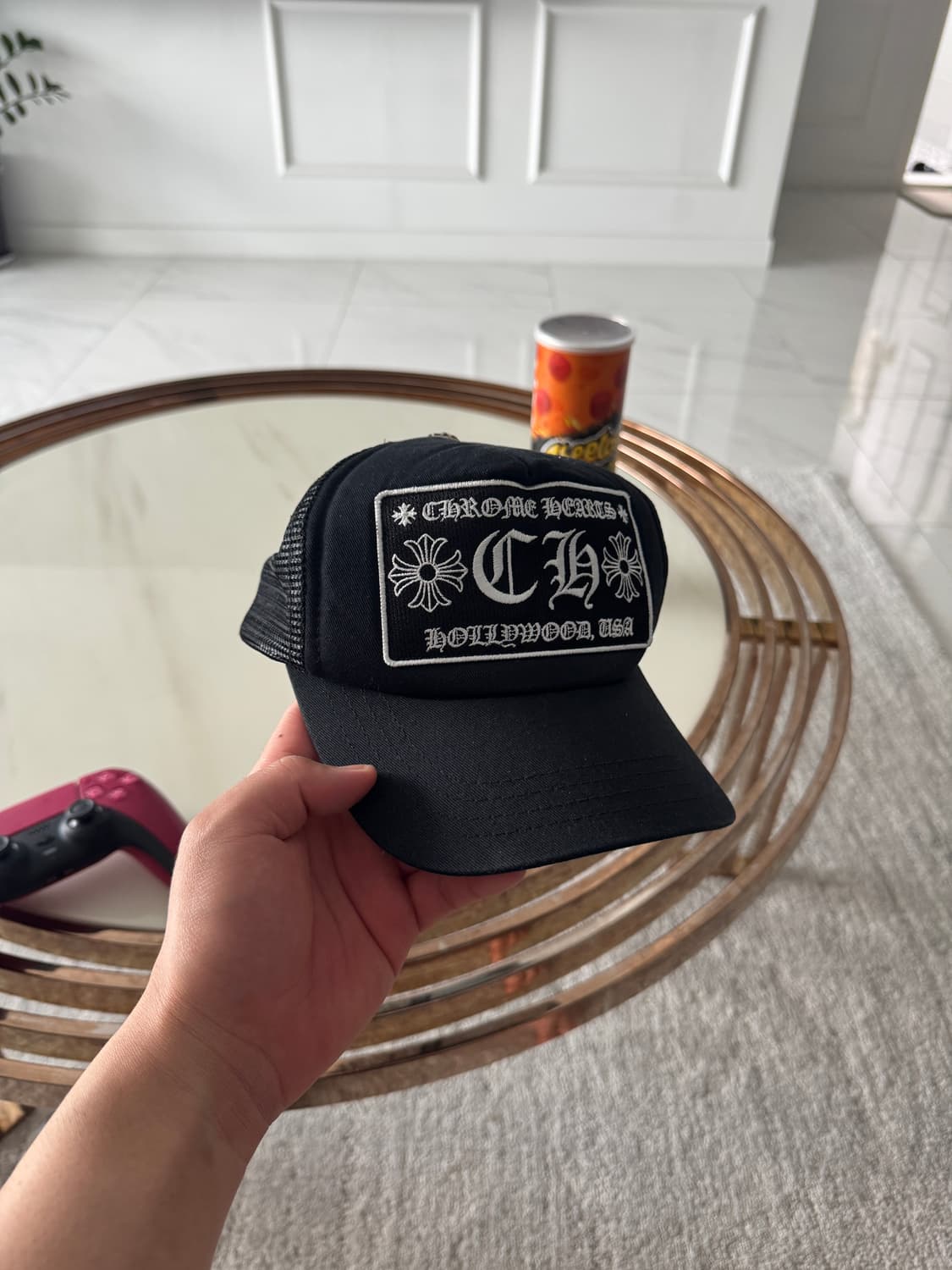 크롬하츠 CH 할리우드 트러커햇 블랙 상품이미지1