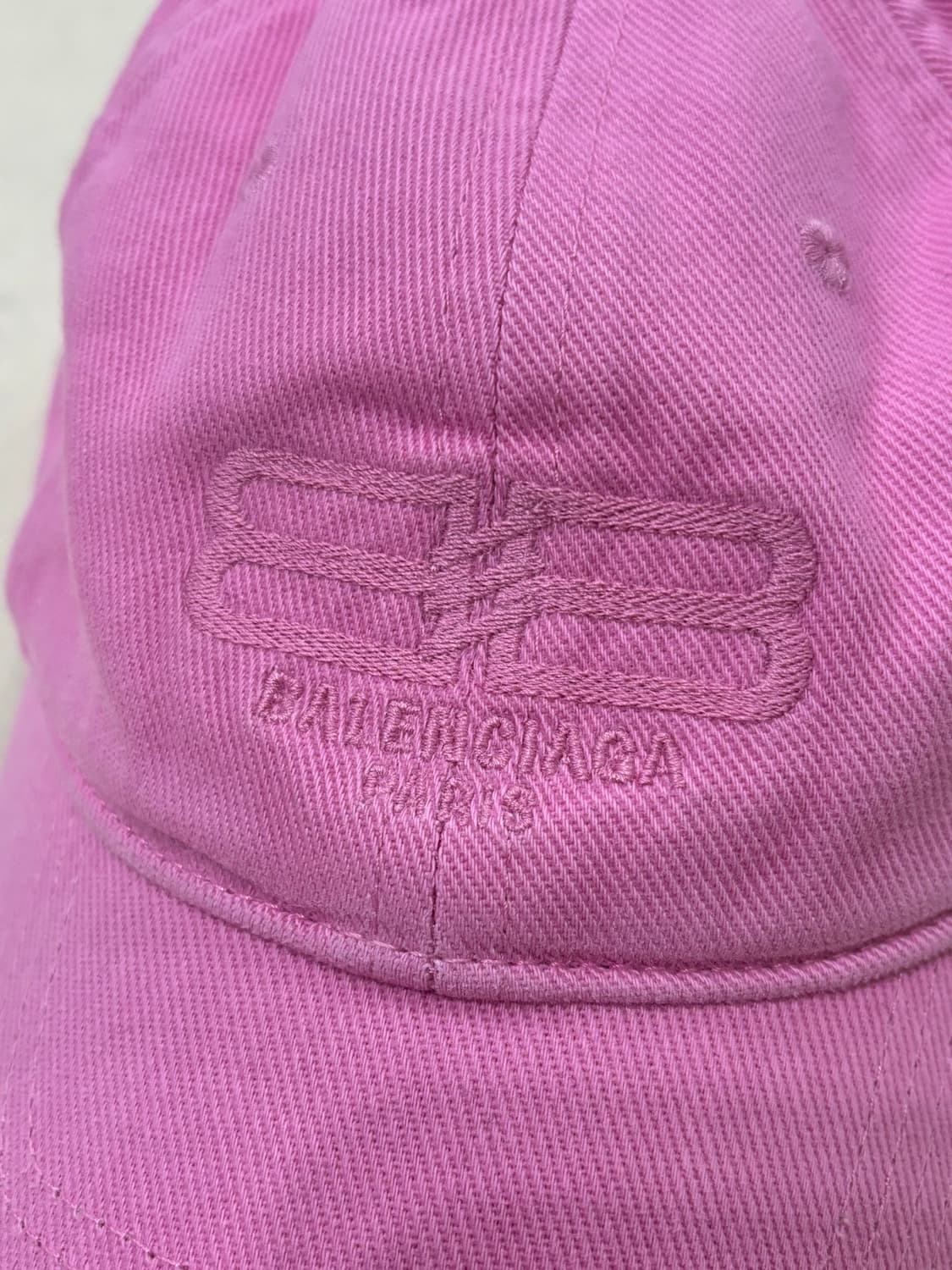 [L, 59] 발렌시아가 BB Paris 핑크 볼캡 상품이미지3