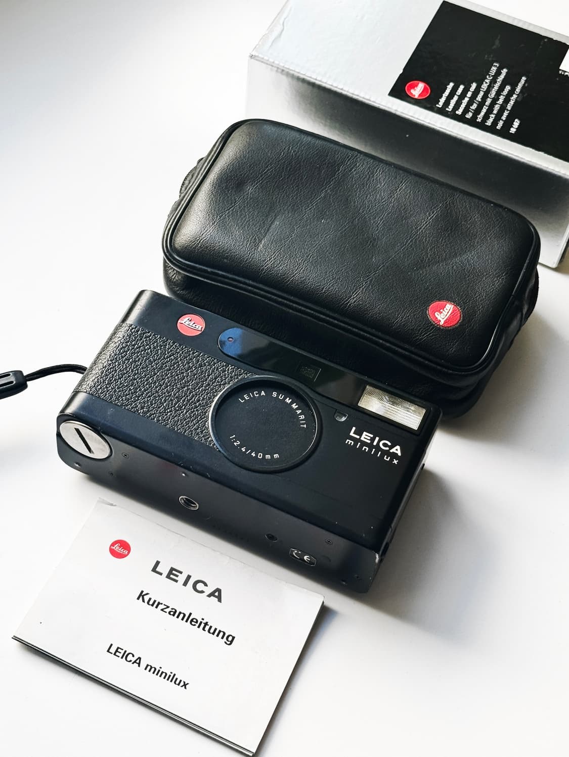 라이카 미니룩스 블랙 🖤 상품이미지3