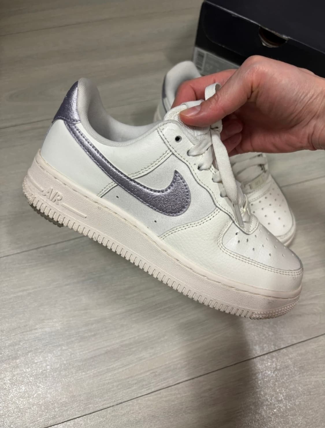 나이키)여성 에어포스 225사이즈 상품이미지7