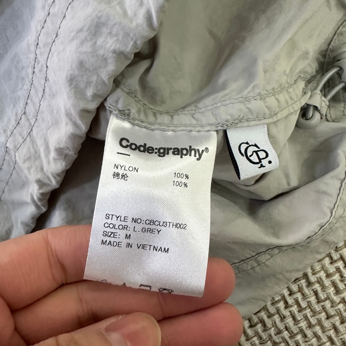 M 유틸리티 스트릿 웨어 코드그라피  0407D 상품이미지3