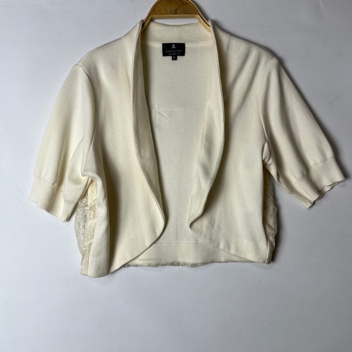 [Lanvin] 랑방 컬렉션 재팬 레이스업 코튼 볼레로 상품이미지2