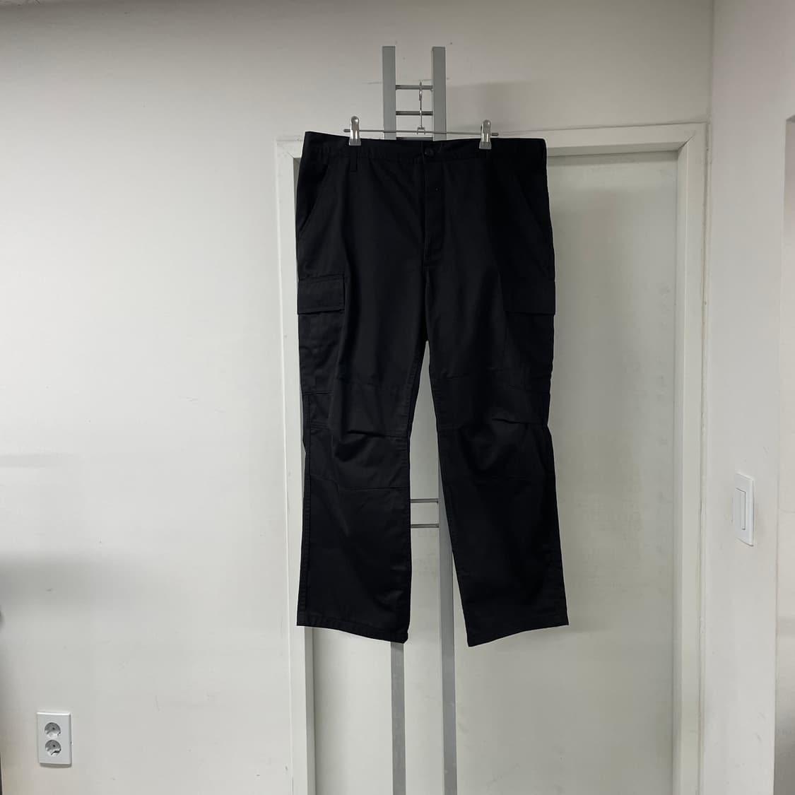 빈티지 카고 팬츠 블랙 L 상품이미지1